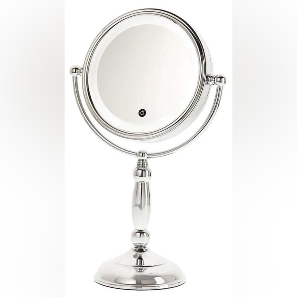 Danielle Creations Touch Control LED 10x/1x Makeup Mirror with Light